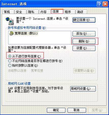 在IE浏览器地址栏输入192.168.1.1,无法弹出用户名和密码对话框。(以Xp系统为例)